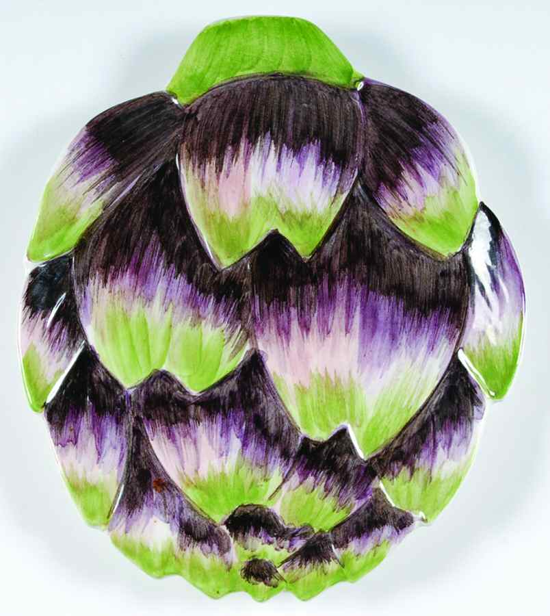 Bel Orto Salad Plate by Vietri (Italy)-1