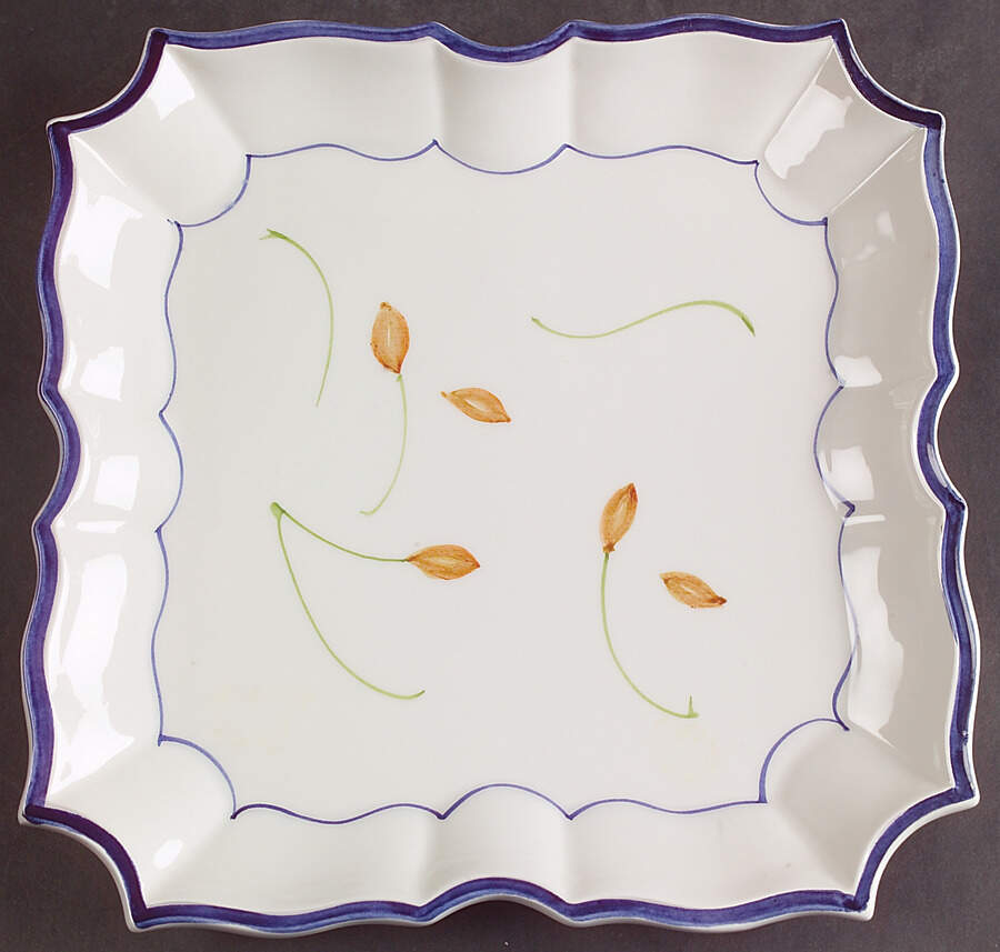Disappearing Cherry Wall Plate by Vietri (Italy)-1