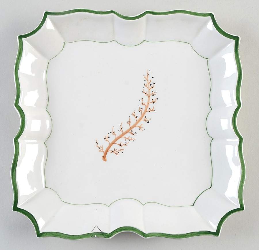 Disappearing Grape Wall Plate by Vietri (Italy)-1