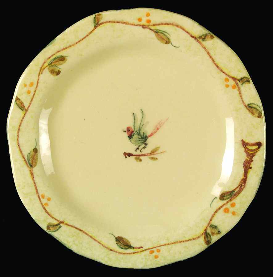 Etrusca Salad Plate by Vietri (Italy)-1
