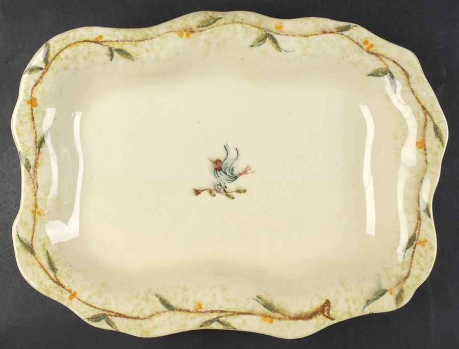 Etrusca 15" Rectangular Serving Platter by Vietri (Italy)-1