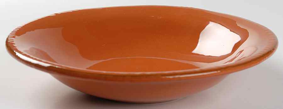 Fantasia Orange 8" Individual Pasta Bowl by Vietri (Italy)-1
