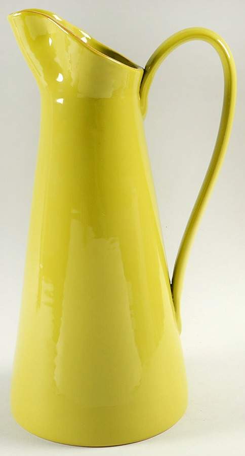 Fantasia Lime (Solid Color) 64 Oz Pitcher by Vietri (Italy)-1
