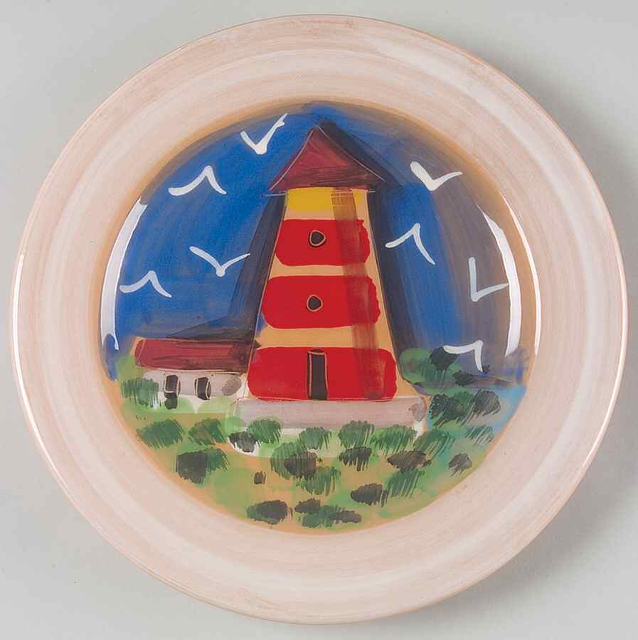 Marina Salad Plate by Vietri (Italy)-1