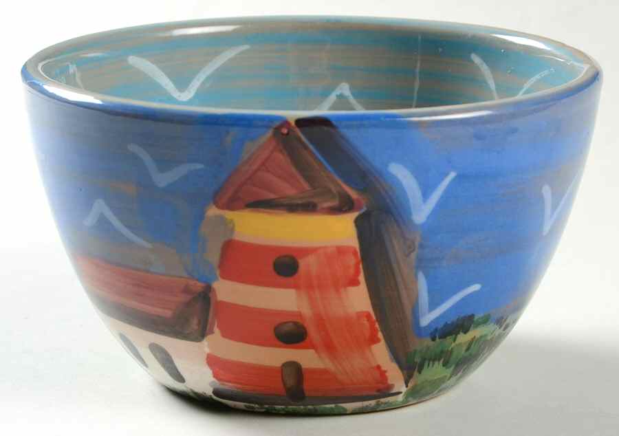 Marina Coupe Cereal Bowl by Vietri (Italy)-1