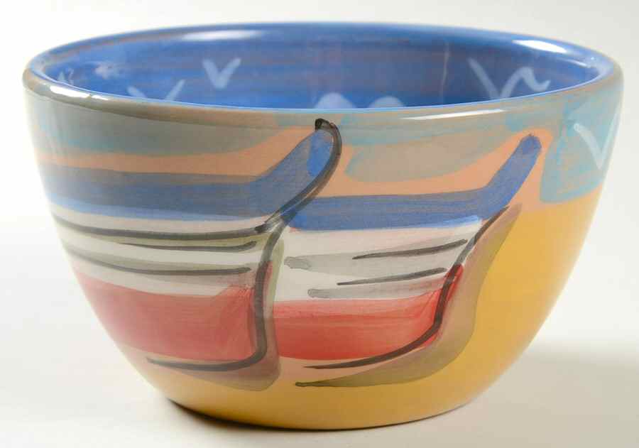 Marina Coupe Cereal Bowl by Vietri (Italy)-1
