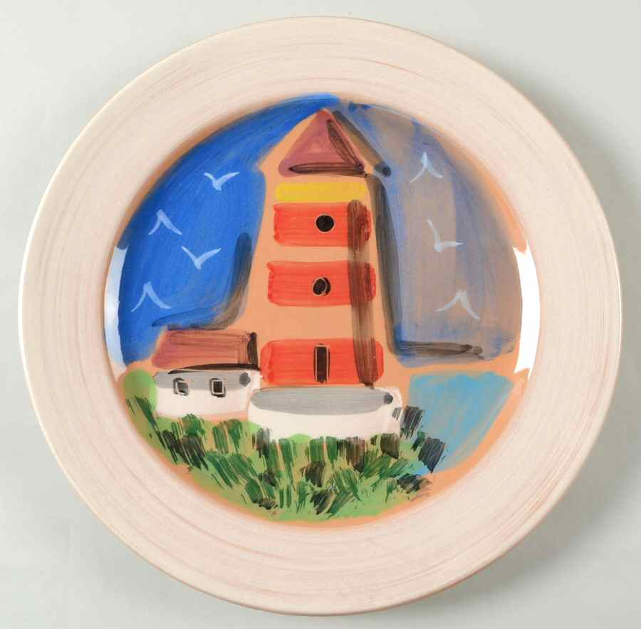 Marina Dinner Plate by Vietri (Italy)-1