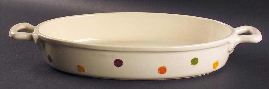 Pallini 18" Oval Baker by Vietri (Italy)-1