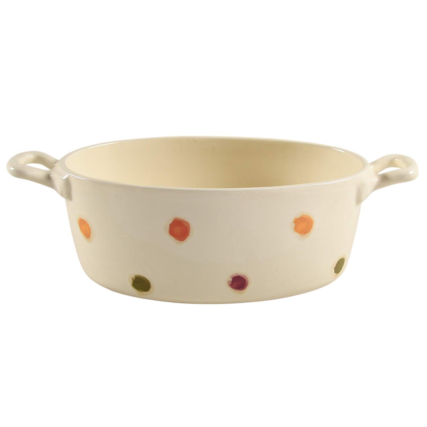 Pallini 2.5 Quart Oval Covered Casserole No Lid by Vietri (Italy)-1