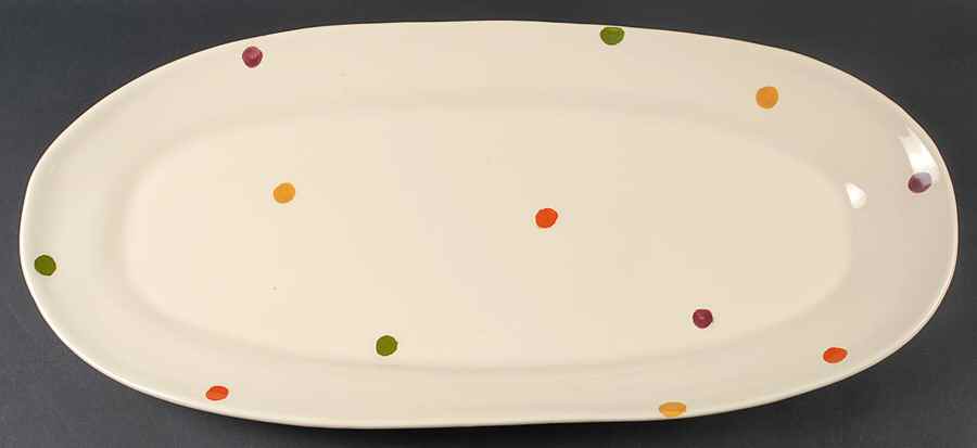 Pallini 23" Oval Serving Platter by Vietri (Italy)-1