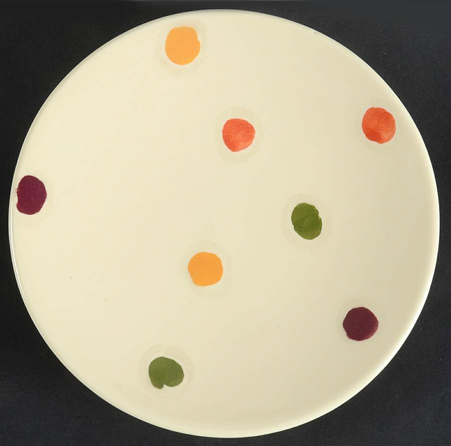 Pallini Canape Plate by Vietri (Italy)-1