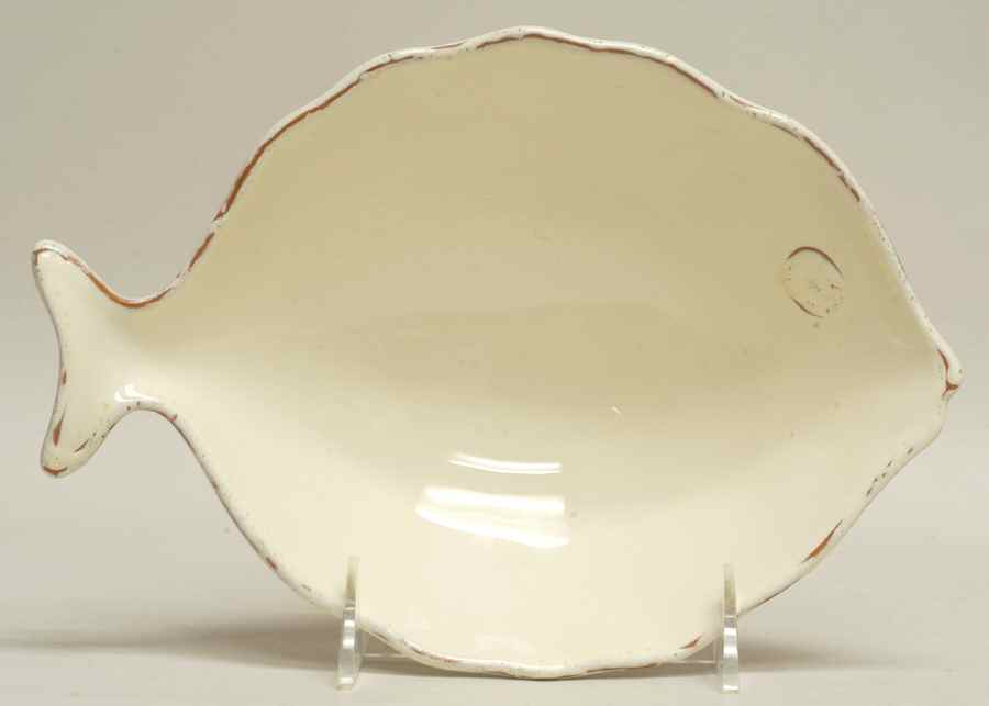 Pesce Crema Soup/Cereal Bowl by Vietri (Italy)-1