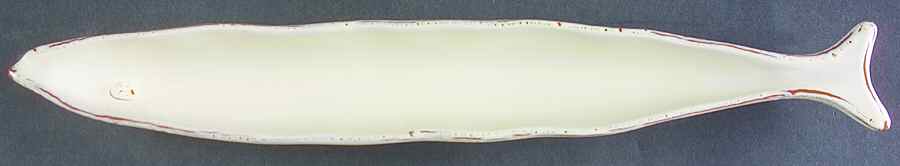 Pesce Crema Olive Dish by Vietri (Italy)-1