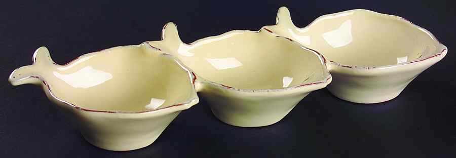 Pesce Crema 3-Part Relish by Vietri (Italy)-1