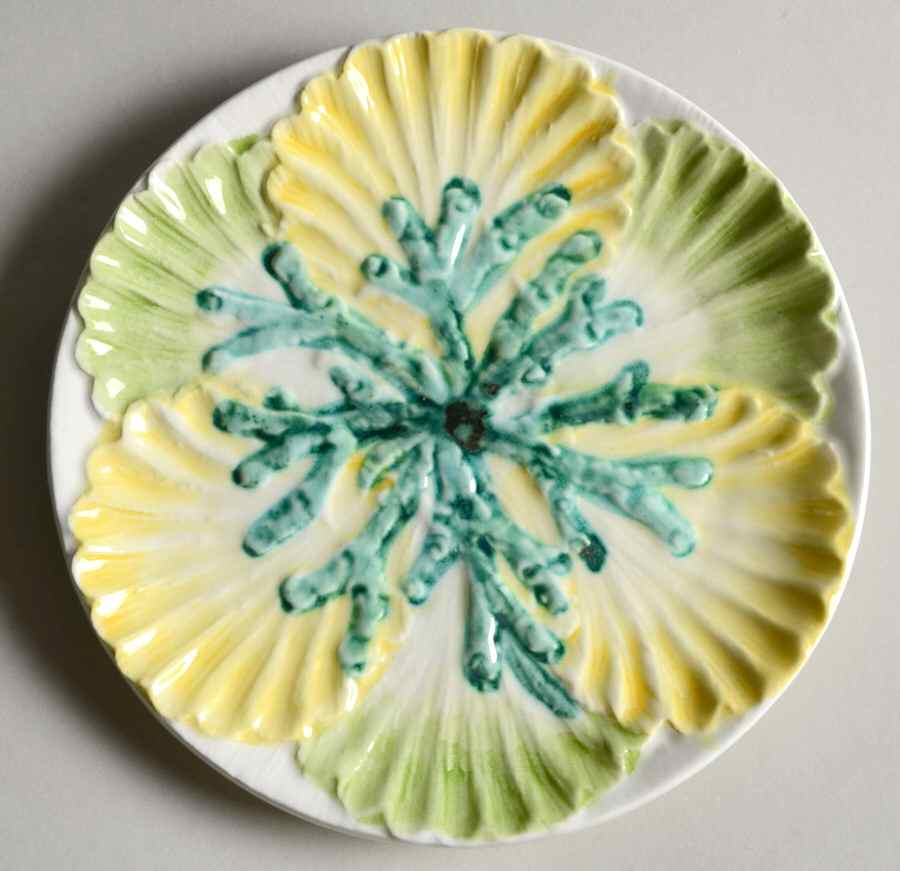 Acquarello Canape Plate by Vietri (Italy)-1