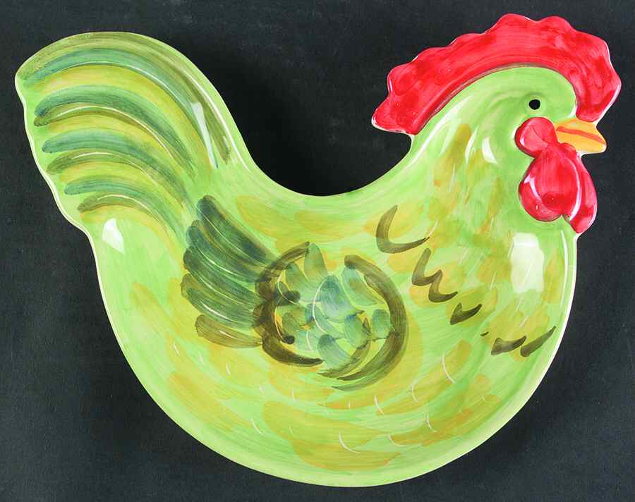 Aurora Figural Spoon Rest by Vietri (Italy)-1