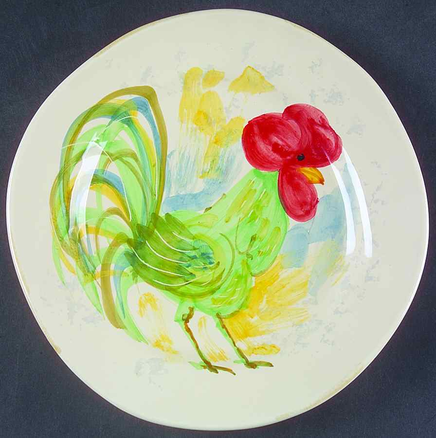 Aurora Salad Plate by Vietri (Italy)-1