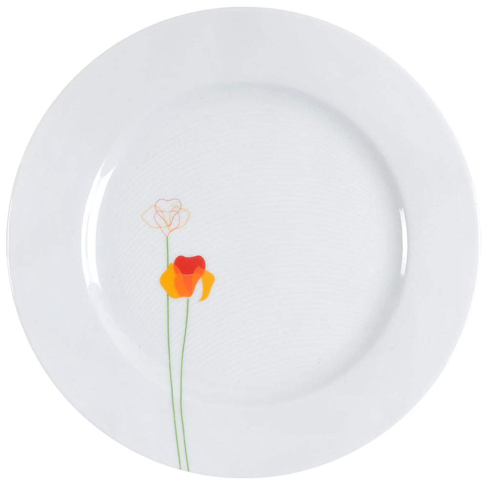 Poppy Papoilas Salad Plate by Vista Alegre-1