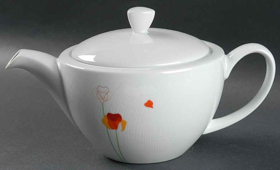 Poppy Papoilas Teapot & Lid by Vista Alegre-1