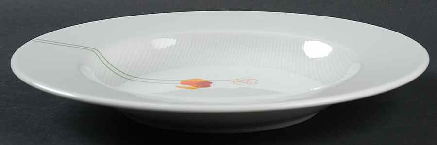 Poppy Papoilas Large Rim Soup Bowl by Vista Alegre-1