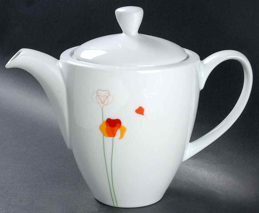 Poppy Papoilas Coffee Pot & Lid by Vista Alegre-1