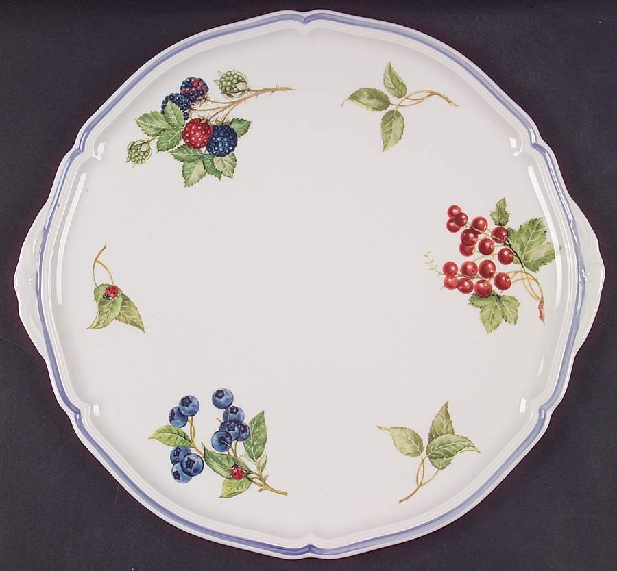 Cottage Handled Cake Plate by Villeroy & Boch-1