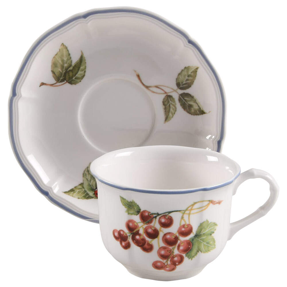 Cottage Breakfast Cup & Cream Soup Saucer Set by Villeroy & Boch-1