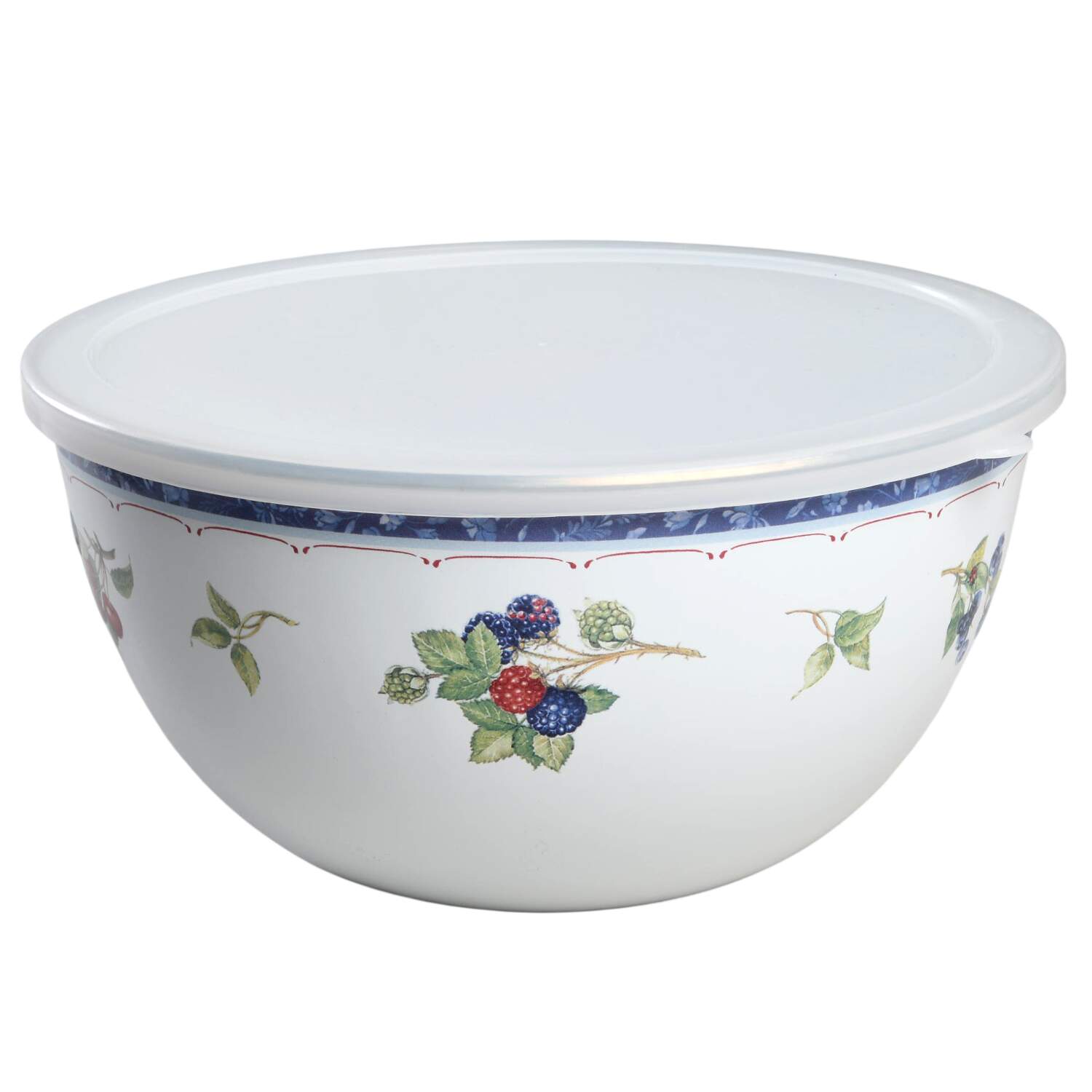 Cottage 9" Metal Mixing Bowl & Plastic Lid by Villeroy & Boch-1