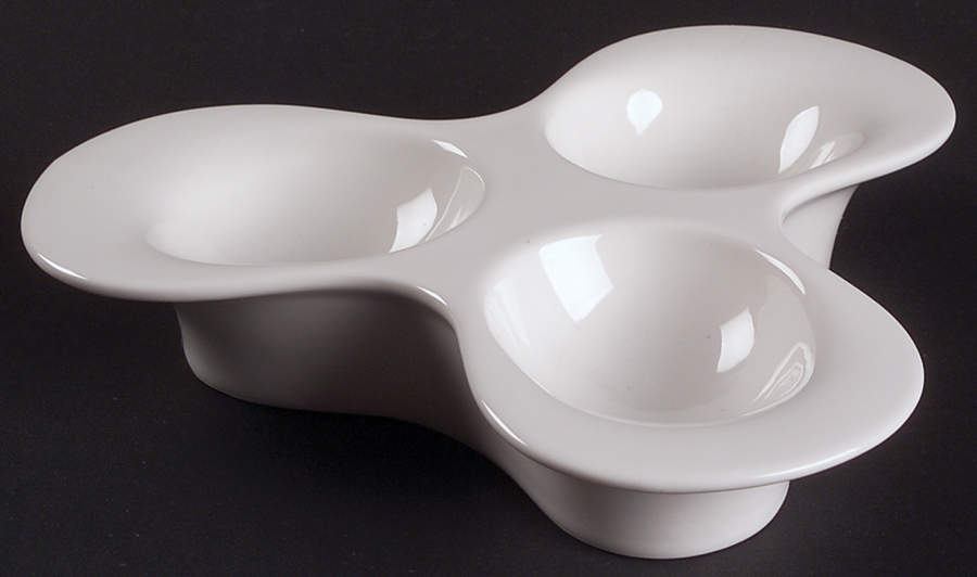 Dune Lines 3 Part Tasting Dish by Villeroy & Boch-1