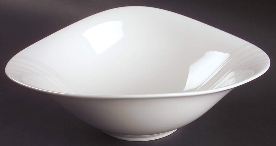 Dune Lines 11" Oval Salad Serving Bowl by Villeroy & Boch-1