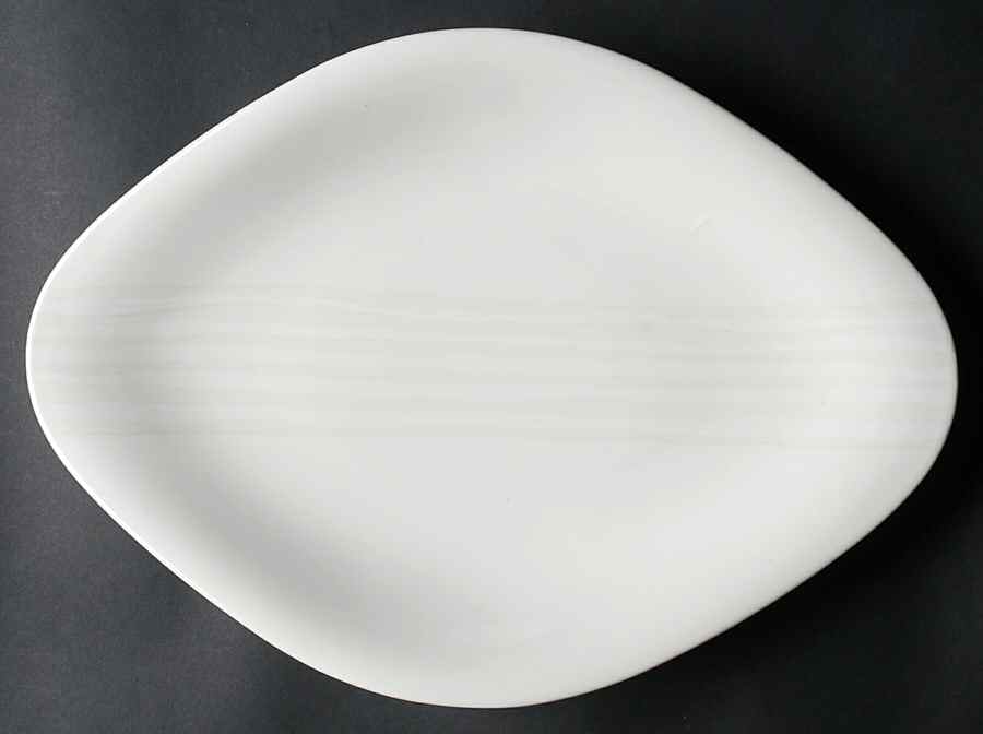Dune Lines 15" Oval Serving Platter by Villeroy & Boch-1