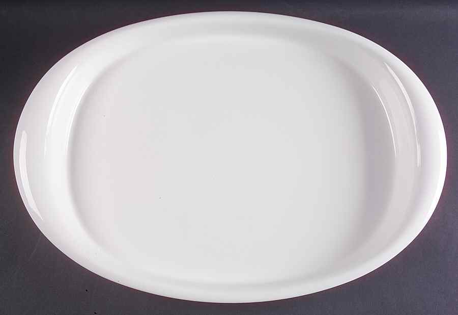 Home Elements 18" Oval Serving Platter by Villeroy & Boch-1