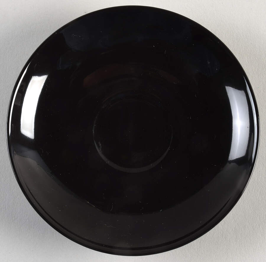 Wonderful World Black Saucer for Demitasse Cup by Villeroy & Boch-1