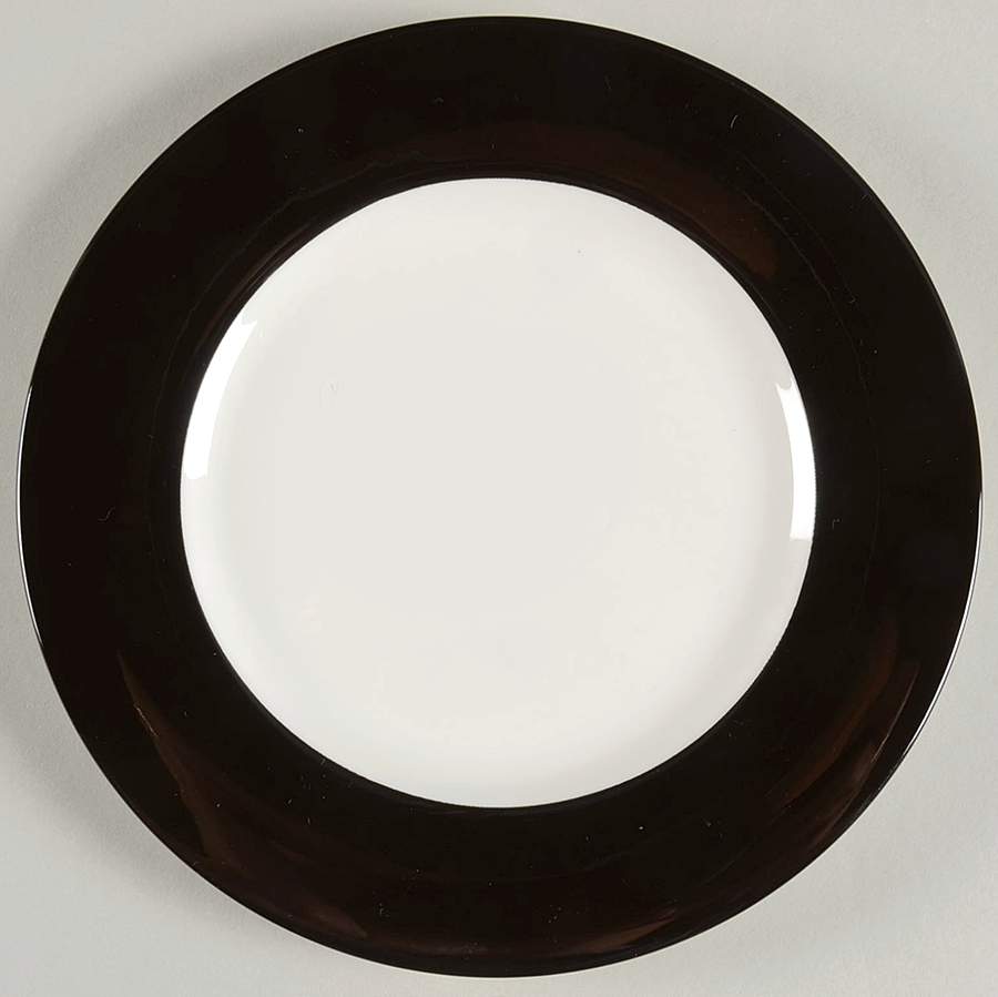 Wonderful World Black Bread & Butter Plate by Villeroy & Boch-1