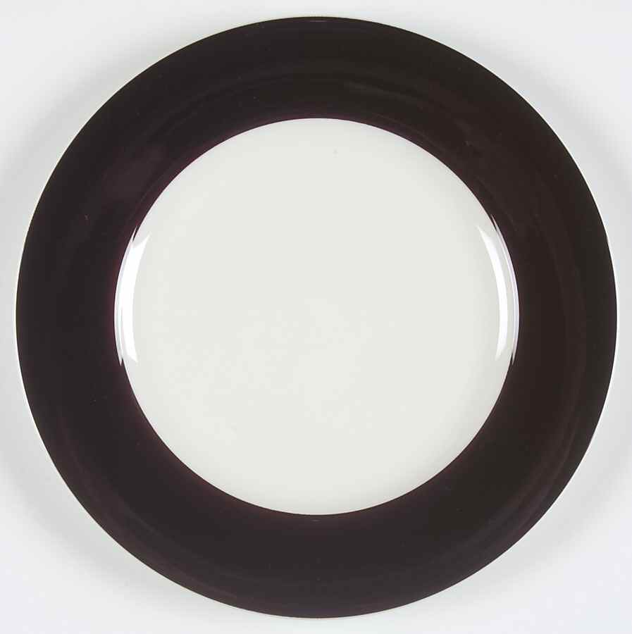 Wonderful World Black Salad Plate by Villeroy & Boch-1