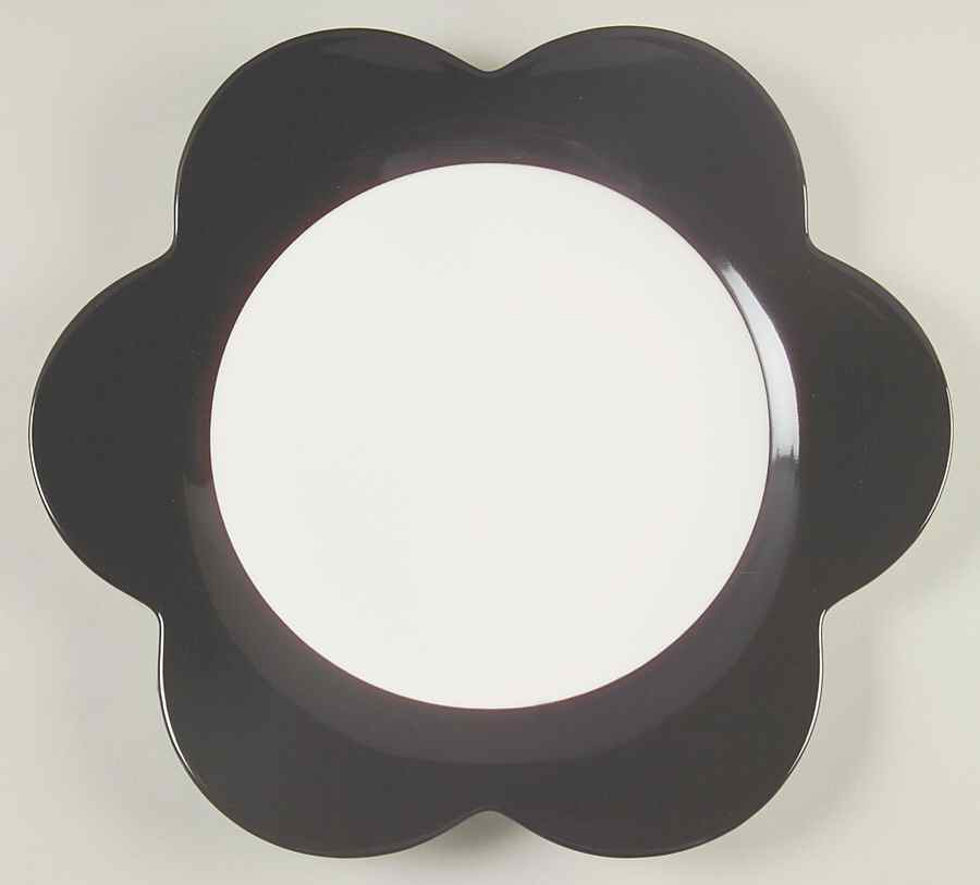Wonderful World Black Bloom Dinner Plate by Villeroy & Boch-1