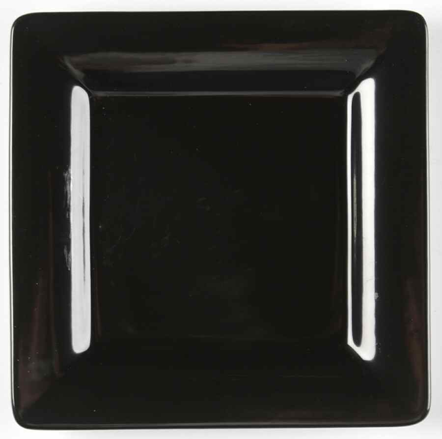 Wonderful World Black Square Bread & Butter Plate by Villeroy & Boch-1