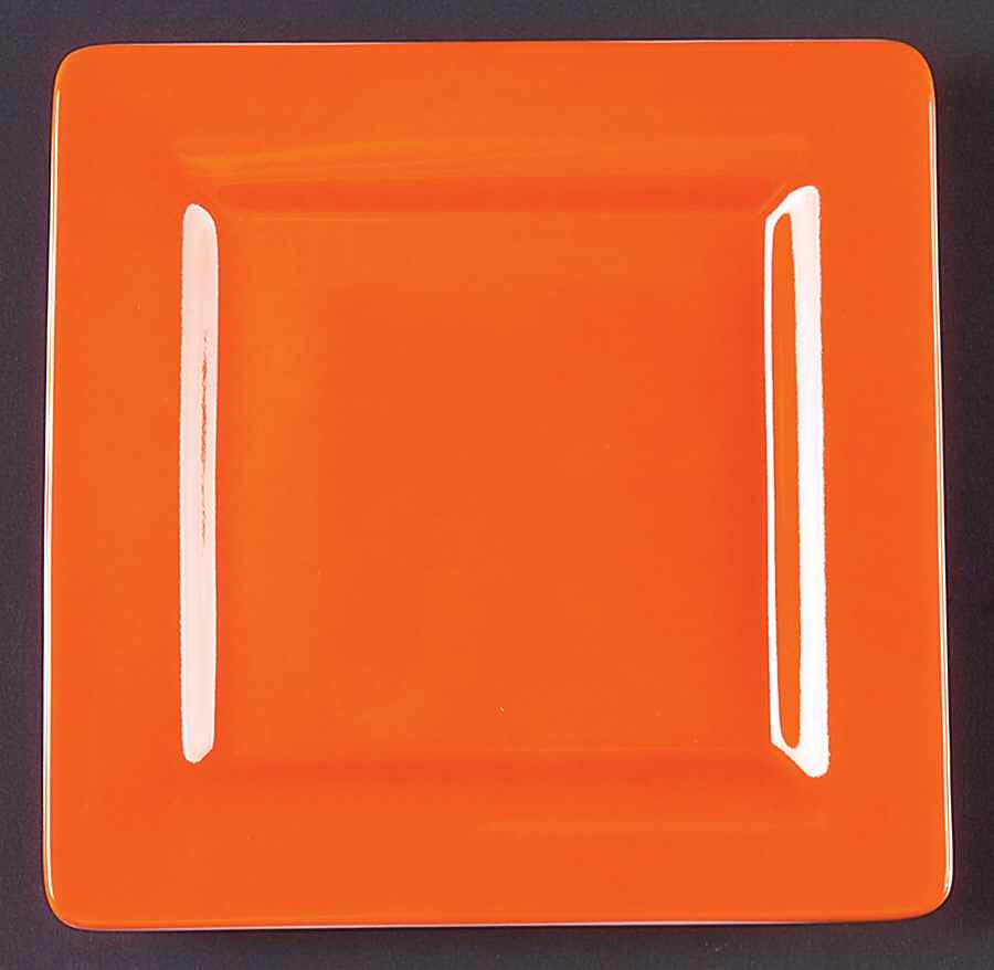 Wonderful World Orange Square Bread & Butter Plate by Villeroy & Boch-1