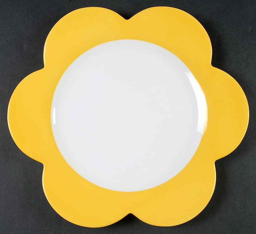Wonderful World Yellow Bloom Salad Plate by Villeroy & Boch-1