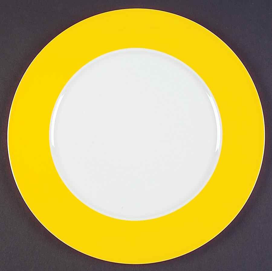Wonderful World Yellow Service Plate (Charger) by Villeroy & Boch-1