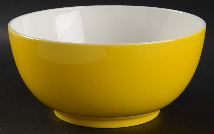 Wonderful World Yellow 8" Round Vegetable Bowl by Villeroy & Boch-1
