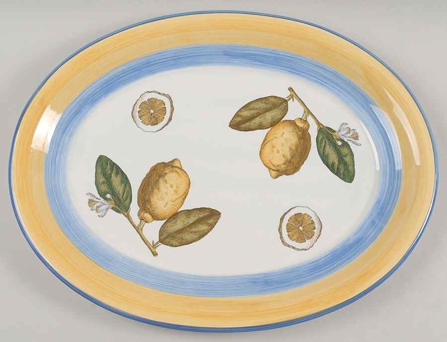 Amarillo 19" Oval Serving Platter by Villeroy & Boch-1