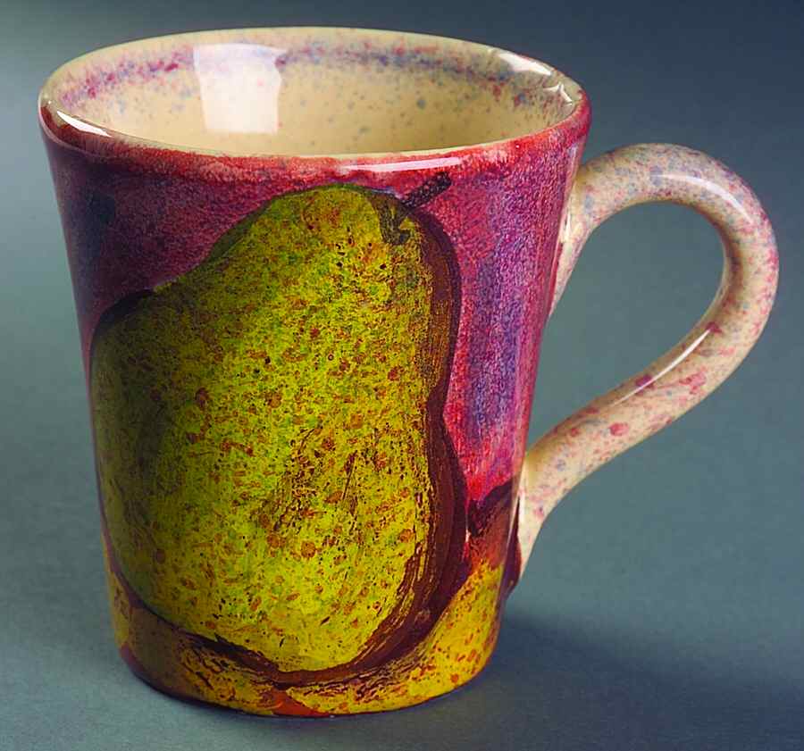 Summer Fruit Mug by Vietri (Italy)-1