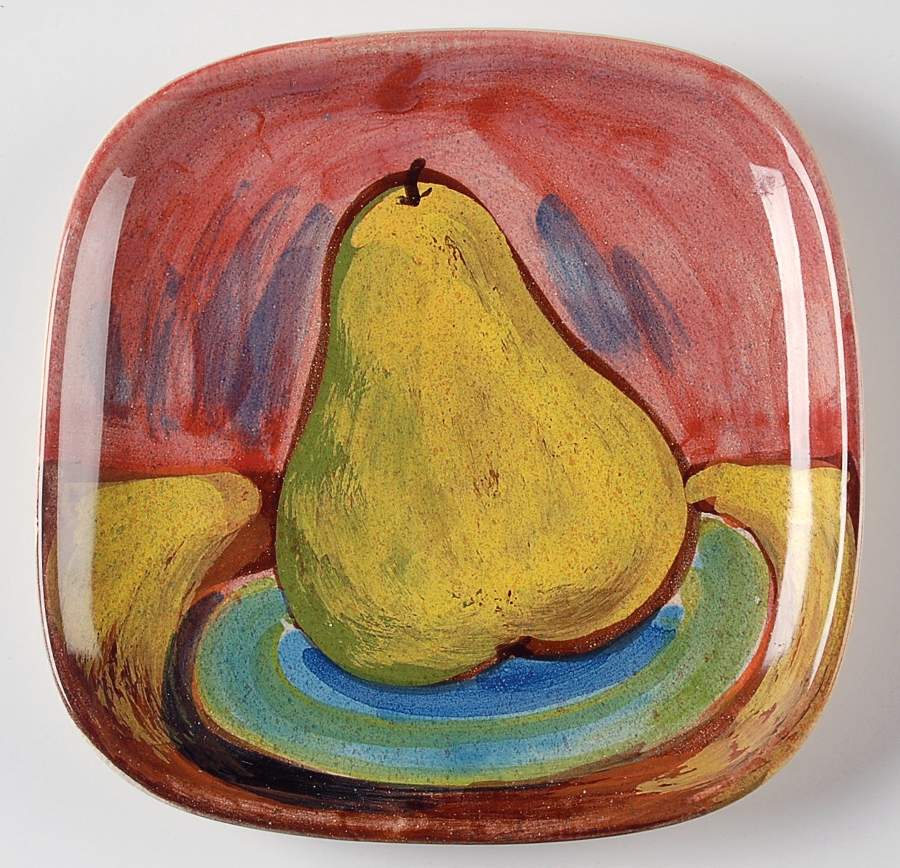 Summer Fruit Square Salad Plate by Vietri (Italy)-1