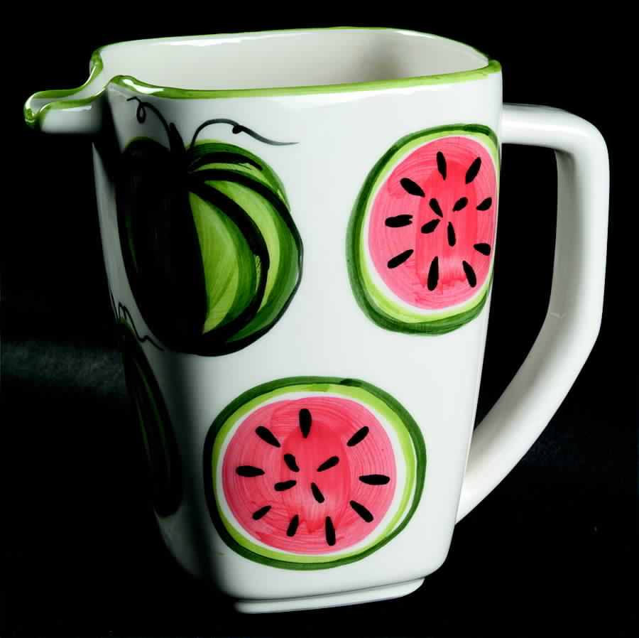 Fruit Slice 64 Oz Pitcher by Vietri (Italy)-1