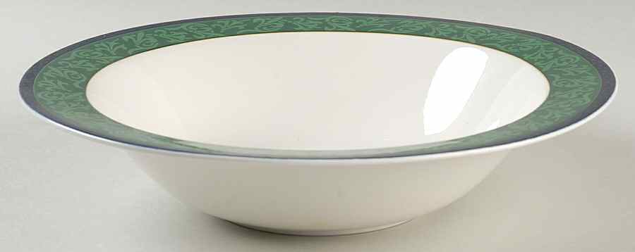 Fleur De Lis 10" Round Vegetable Bowl by Victoria & Beale-1