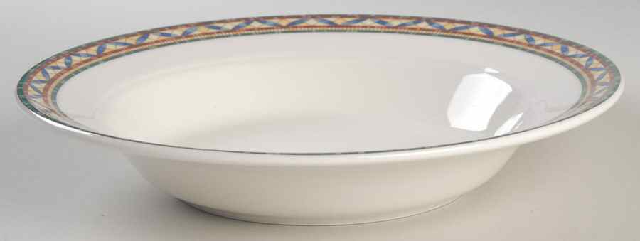 Hotel Pergamon Large Rim Soup Bowl by Villeroy & Boch-1