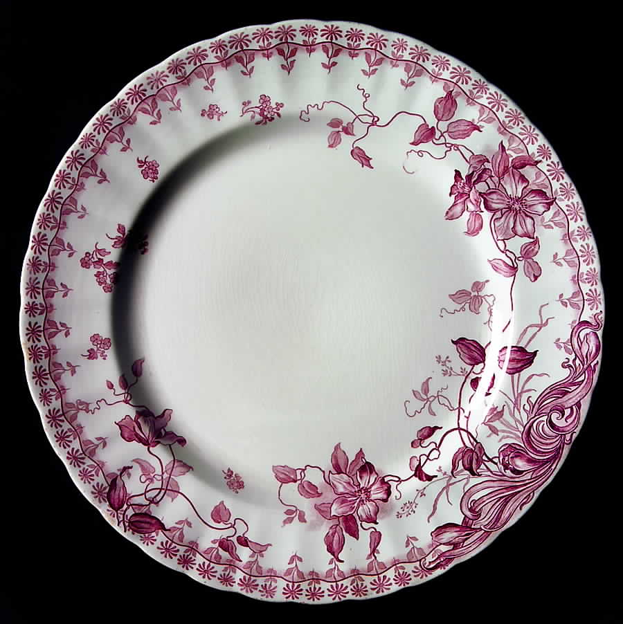 Waldrebe (Red) Dinner Plate by Villeroy & Boch-1