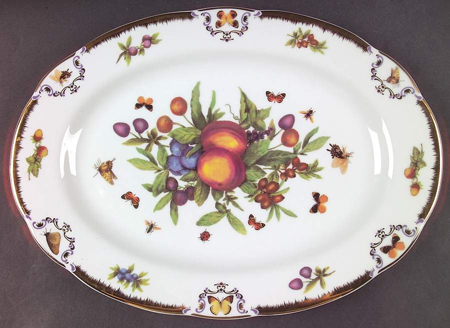 Yorkshire 14" Oval Serving Platter by Godinger-1