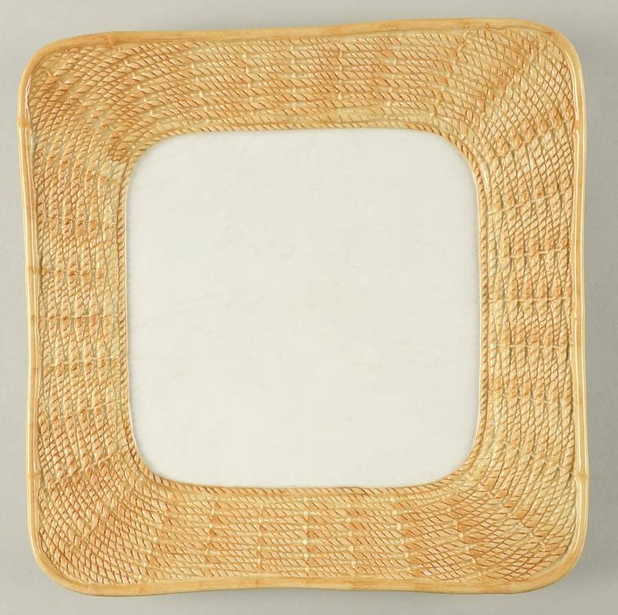 Bambu Service Plate (Charger) by Vietri (Italy)-1